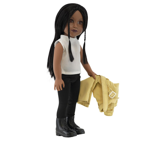 BiBi Fashion Black Doll "NAOMI" (47 cm / 18") by BiBi Doll - UKBuyZone