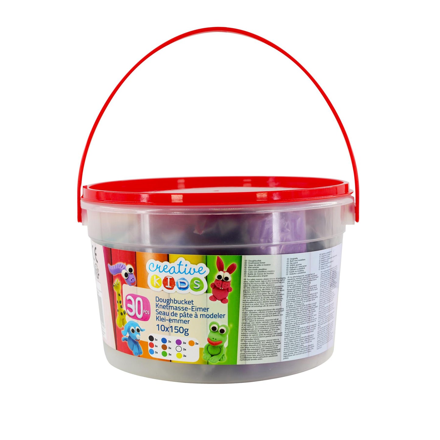 1.5 Kg Giant Play Dough Set in Bucket by The Magic Toy Shop - UKBuyZone
