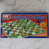 Snakes and Ladders Traditional Board Game