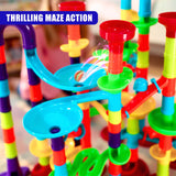 197 Pieces Marble Run Game