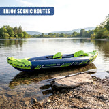 2 Person Inflatable Kayak Set