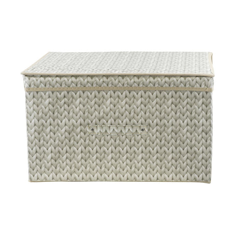 Knit Natural Large Storage Box by The Magic Toy Shop - UKBuyZone