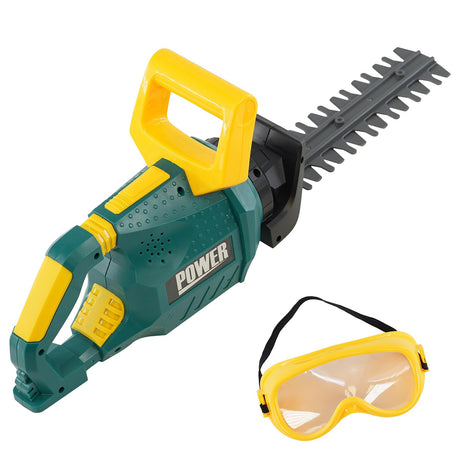 Kids Garden Hedge Trimmer Toy with Safety Goggles by The Magic Toy Shop - UKBuyZone