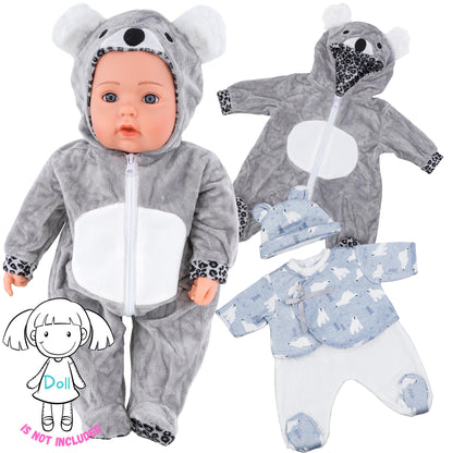 20" Baby Doll Boy Clothes Set Of Two by BiBi Doll - UKBuyZone