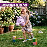 Unicorn Hobby Horse - Lilac