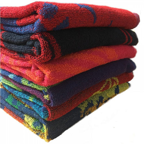 Large Multicoloured Beach Towels by Geezy - UKBuyZone