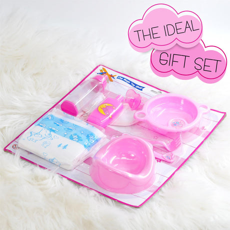 9 Piece Baby Dolls Accessories Set by BiBi Doll - UKBuyZone