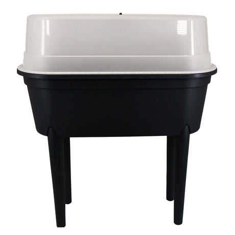 GEEZY Large Black Raised Garden Bed Planter With Lid and Legs Greenhouse Growing Table - The Magic Toy Shop