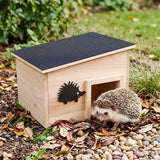 Wooden Hedgehog House