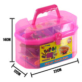 Pink Kids Super Craft Carry Case by The Magic Toy Shop - UKBuyZone