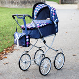Doll's Cambridge Pram, Blue