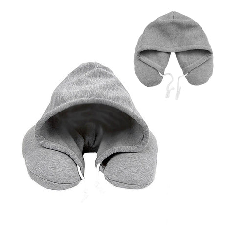 Soft Hooded Neck Travel Pillow by GEEZY - UKBuyZone