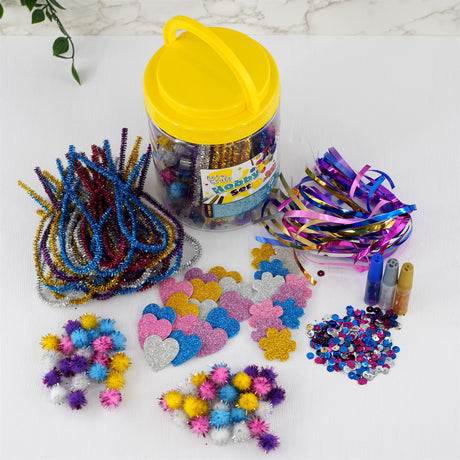 Kids Art & Craft Jar Art Set by The Magic Toy Shop - UKBuyZone