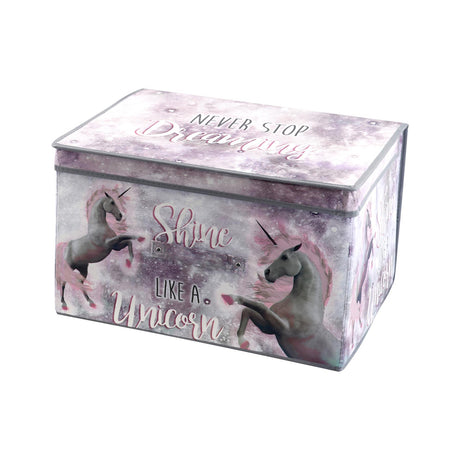 Unicorns Large Storage Box by The Magic Toy Shop - UKBuyZone