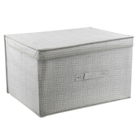 Linen Grey Large Storage Box by The Magic Toy Shop - UKBuyZone