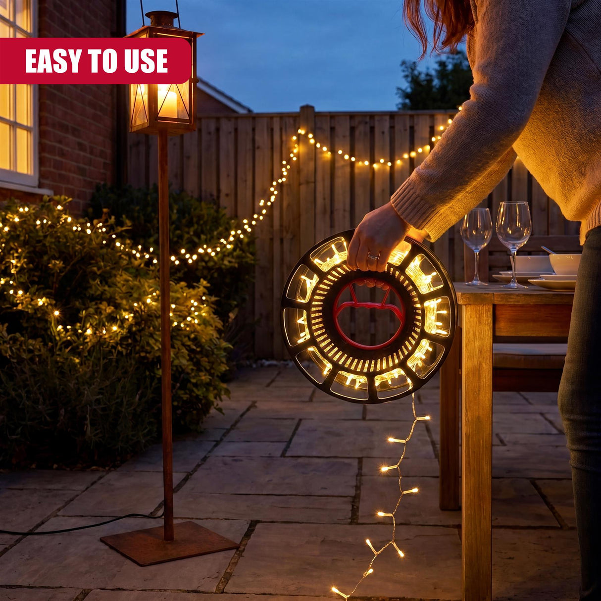 Christmas Lights Storage Reel