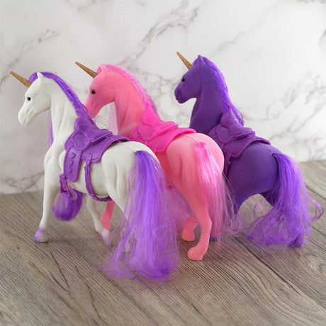 Unicorn Stable with Three Unicorns and Accessories by The Magic Toy Shop - UKBuyZone