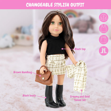 BiBi Doll Fashion "Kiara" (45 cm / 18") by BiBi Doll - UKBuyZone