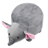 Kids Round Wooden Elephant Stool by The Magic Toy Shop - UKBuyZone