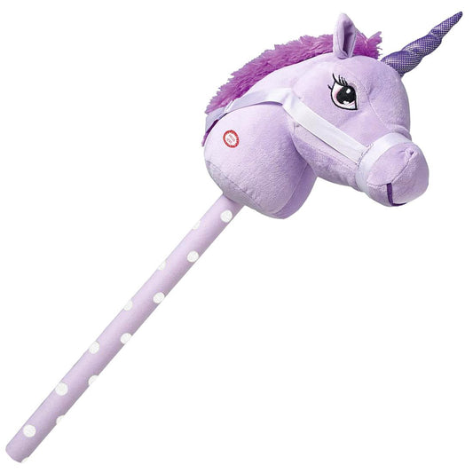 Lilac Hobby Horse by The Magic Toy Shop - UKBuyZone