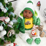 BiBi Black Baby Doll "Grean Pea" (50 cm / 20")