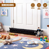 Novelty Black Sheep Draught Excluder for Doors