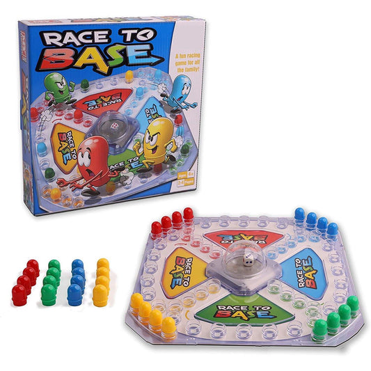 Race To Base Kids Board Game by The Magic Toy Shop - UKBuyZone