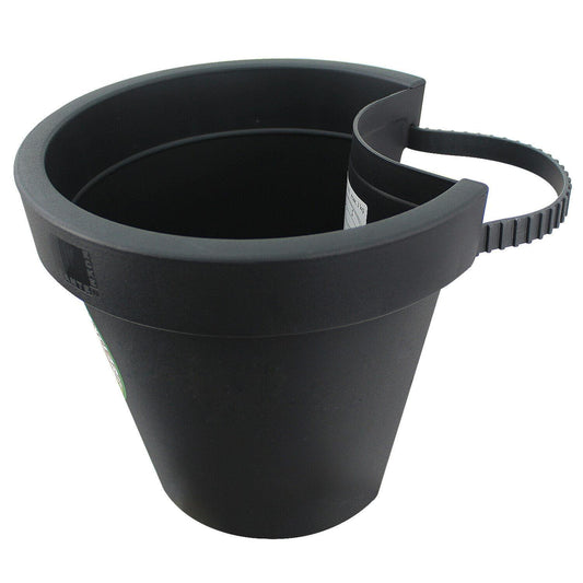 Black Drainpipe Planter by GEEZY - UKBuyZone