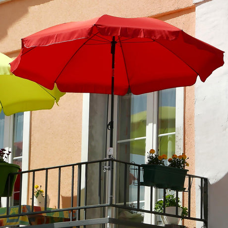 Metal Balcony Parasol Holder Clamp by GEEZY - UKBuyZone