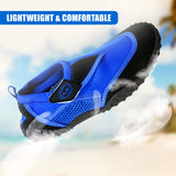 Blue & Black Neoprene Aqua Shoes