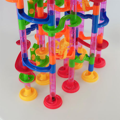 219 Pieces Marble Run Race Set by The Magic Toy Shop - UKBuyZone