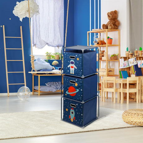 Kids Space Design Storage Cubes by The Magic Toy Shop - UKBuyZone