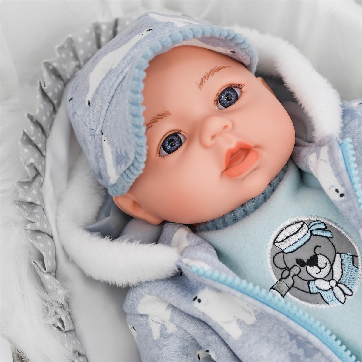 BiBi Baby Doll "#2 White Claw" (45 cm / 18")