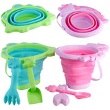 Collapsible Beach Bucket & Spade Sets