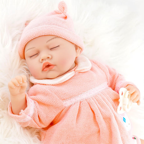 Reborn Sleeping Baby Girl Doll by BiBi Doll - UKBuyZone