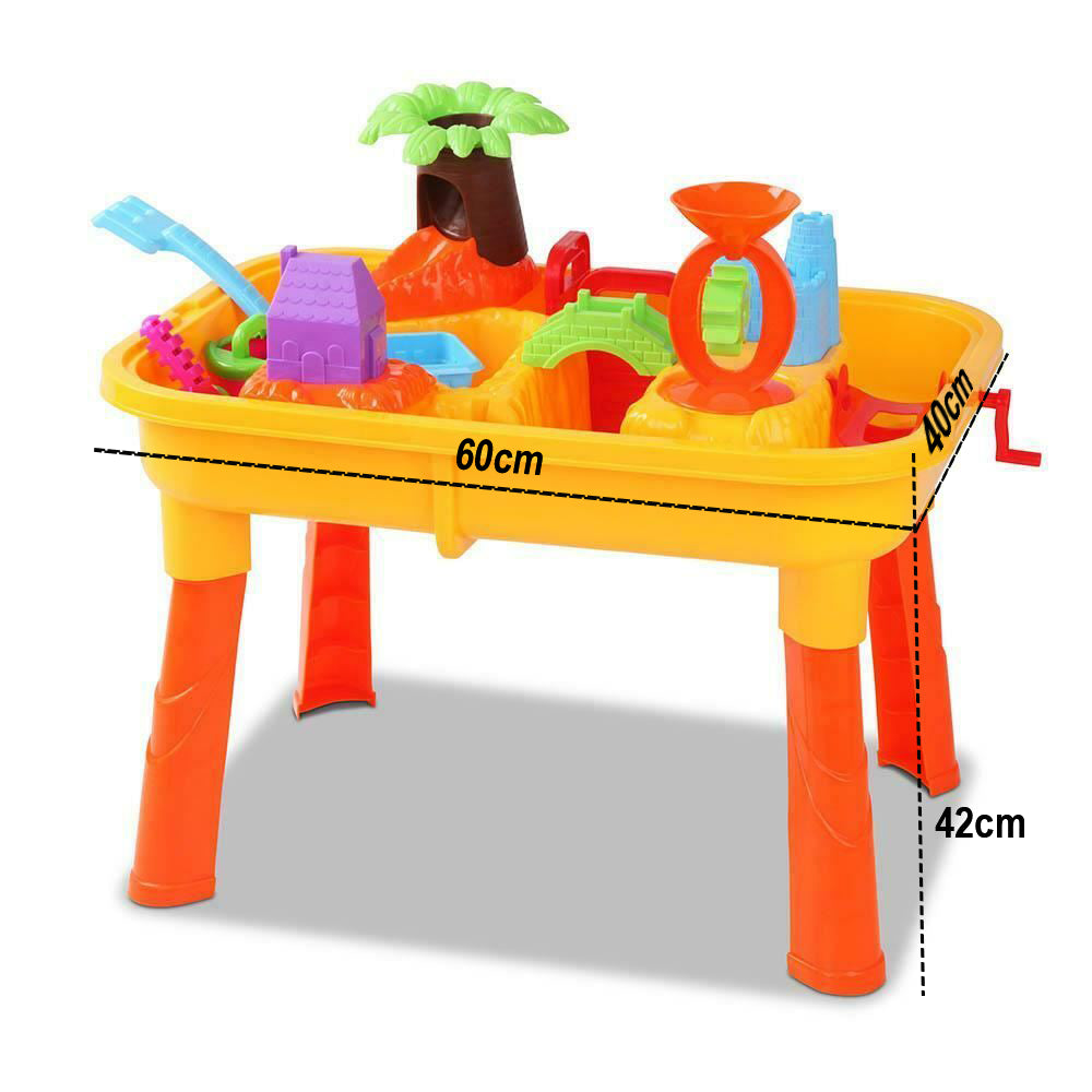 Sand and Water Table with Water Mill by The Magic Toy Shop - UKBuyZone