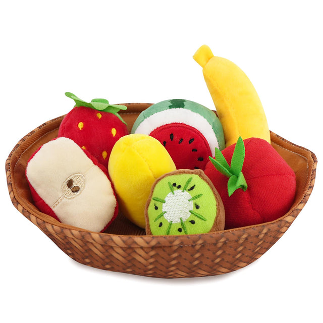 Fabric Fruit Basket Toy Set by BiBi Doll - UKBuyZone