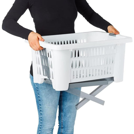 Laundry Basket with Foldable Legs by GEEZY - UKBuyZone