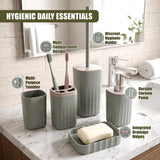5 Piece Bathroom Acccessories Set