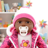 BiBi Black Baby Doll "Sparkle" (50 cm / 20")