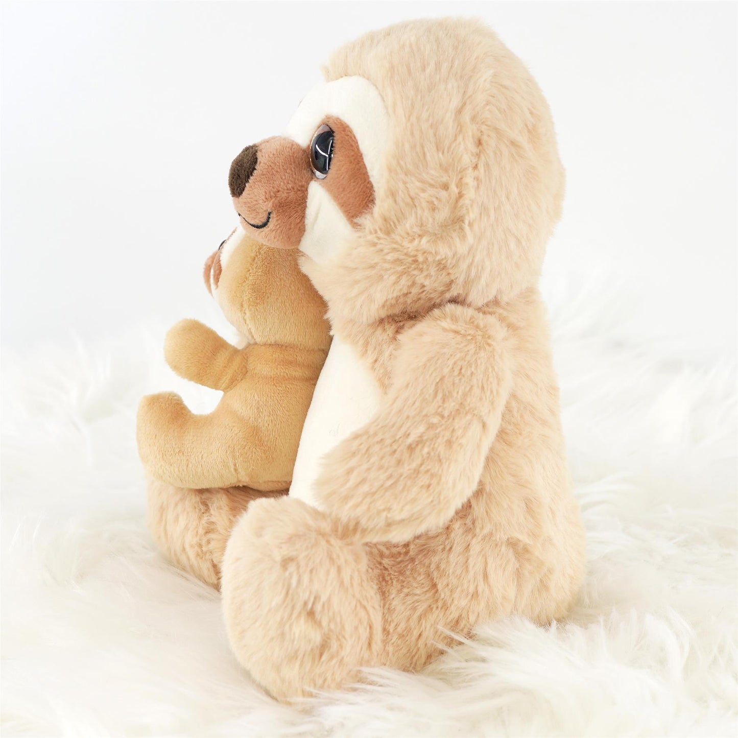 Mum and Baby Sloth Plush Toys by The Magic Toy Shop - UKBuyZone