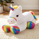 Giant Lying Unicorn Soft Toy - 110 cm