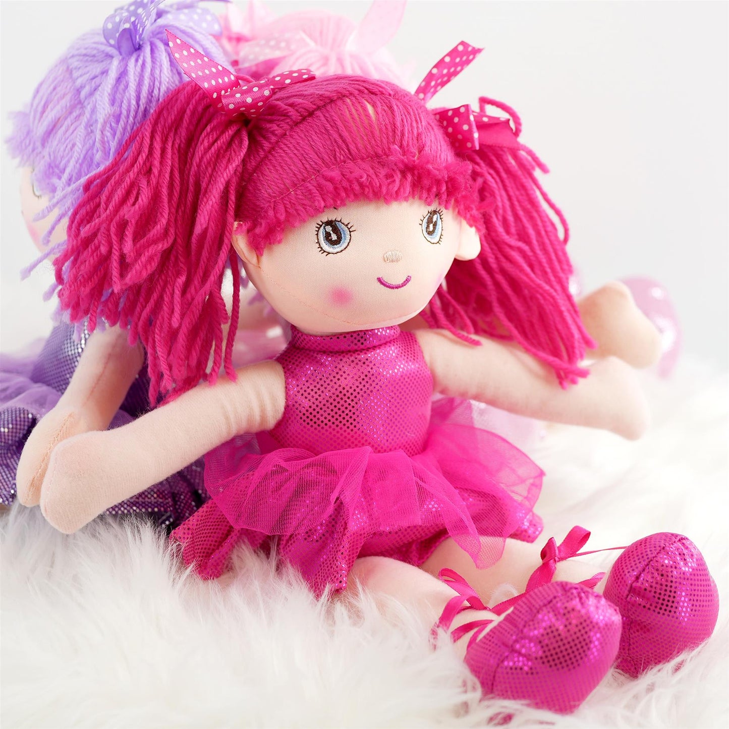 Ballerina Rag Doll 16" by BiBi Doll - UKBuyZone