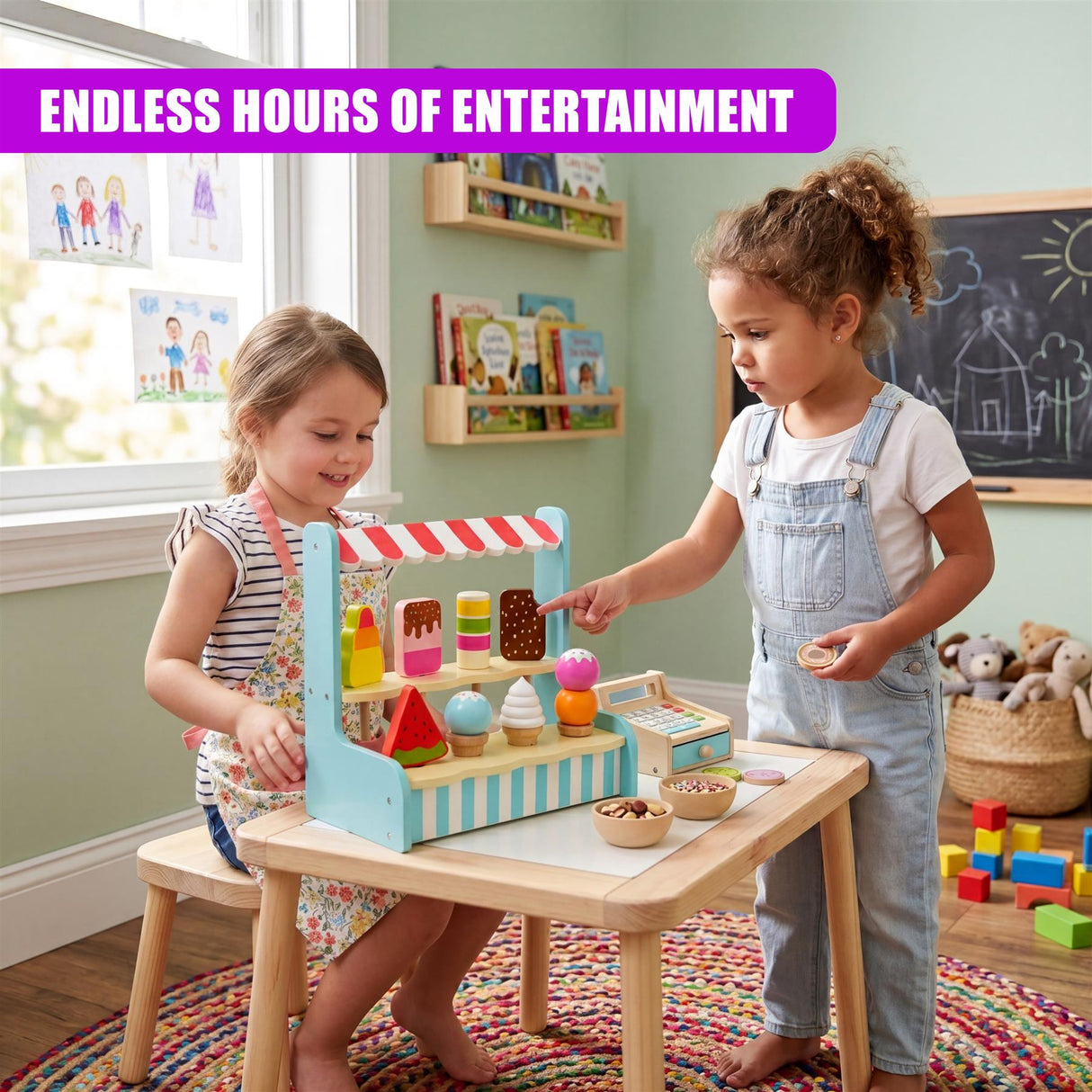 Ice Cream Shop Playset