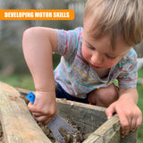 Kids Plastic Garden Wheelbarrow Playset