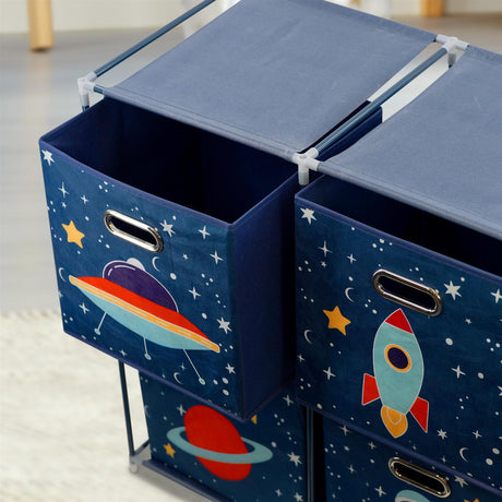 Kids Space Design Storage Cubes by The Magic Toy Shop - UKBuyZone