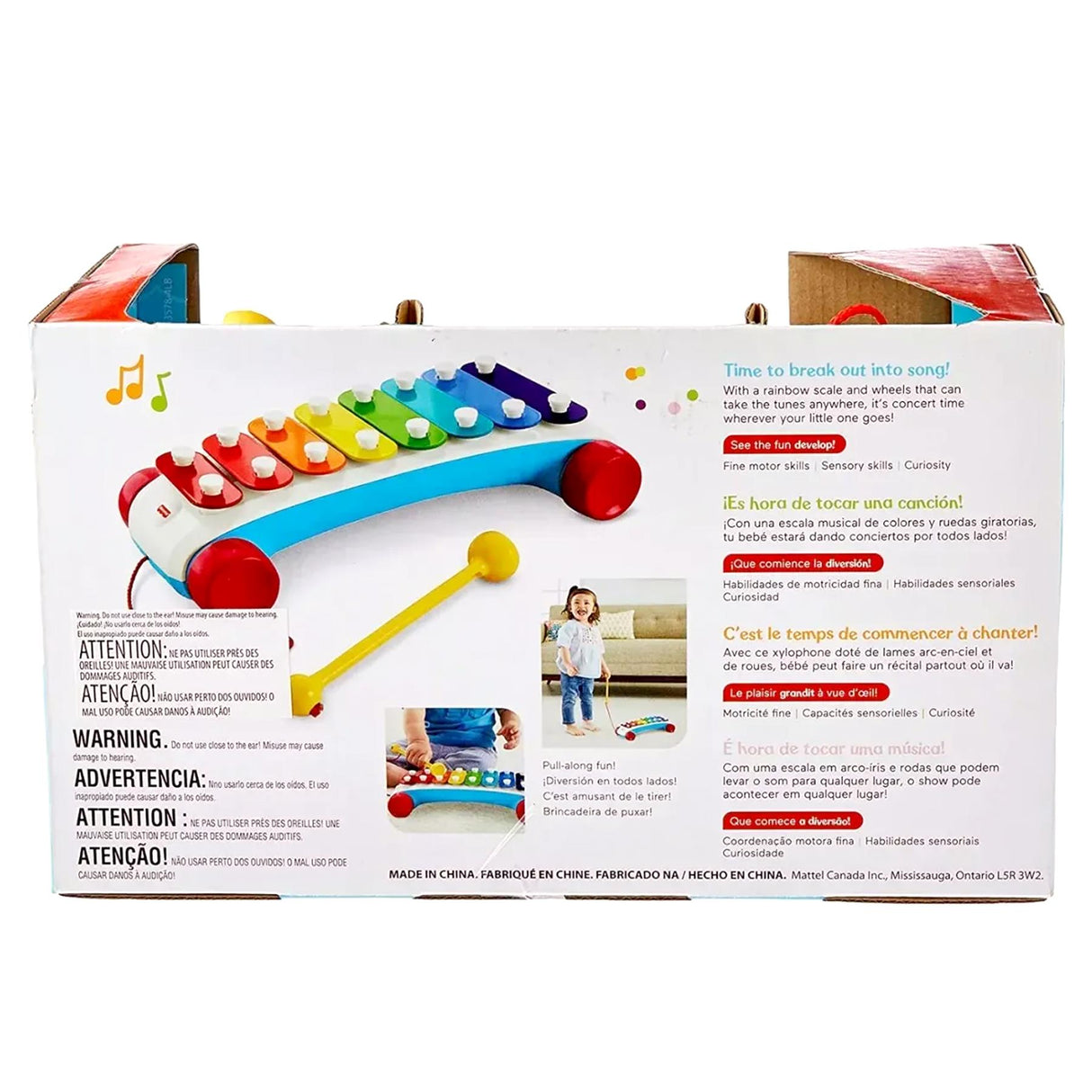 Fisher-Price Classic Xylophone Musical Pull Toy