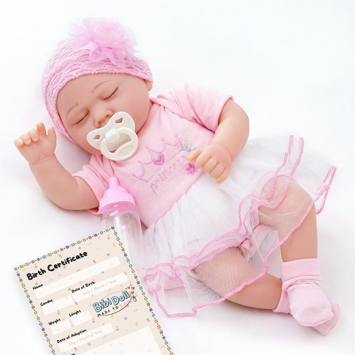 BiBi Doll Reborn Girl "Cherry" (43 cm / 17")