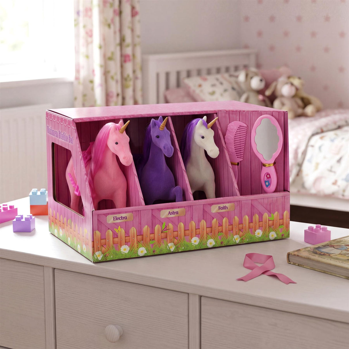 Unicorn Stable Playset