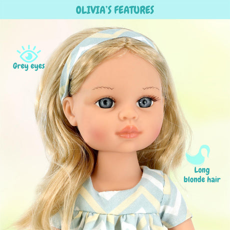 BiBi Fashion Doll "Olivia" (38 cm / 15") by BiBi Doll - UKBuyZone